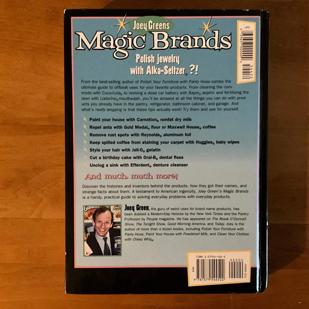 Joey Green's Magic Brands‎ Book 1185 Uses Brand Name Products Funny